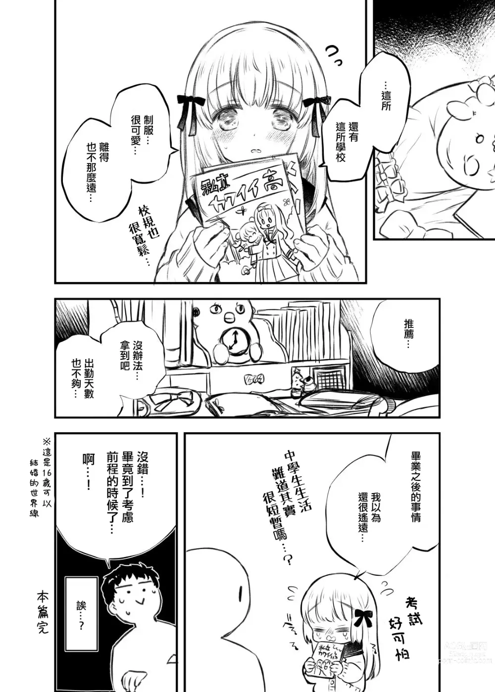 Page 8 of doujinshi Twin Ribbon-chan to Sensei no Manga