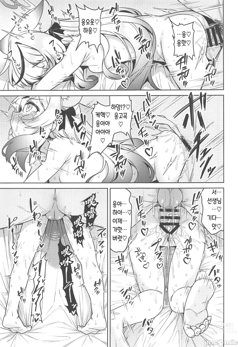 Page 16 of doujinshi Kokona Kyokan no Hoken Taiiku