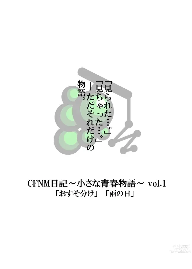 Page 30 of doujinshi CFNM Nikki ~ Chiisana Seishun Monogatari ~ Vol. 1
