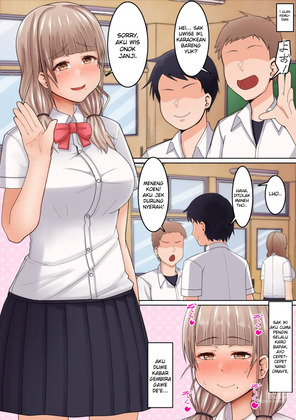 Page 25 of doujinshi Aku ora isok nolak pijetan erotis! ~ Arek SMA kuper digawe ngoyo karo Bapak-bapak tuwek ~