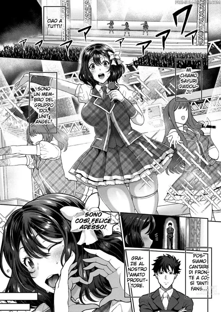 Page 1 of manga La Vita di una Famosa Moglie Tettona