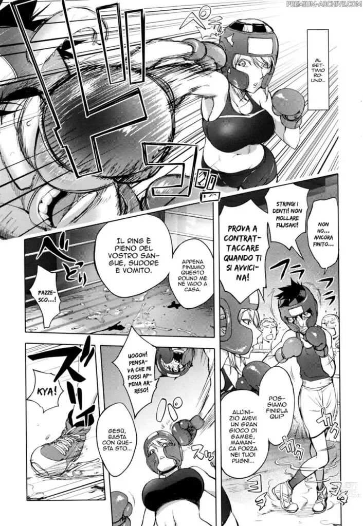Page 7 of manga Lezioni di Boxe cin Clara