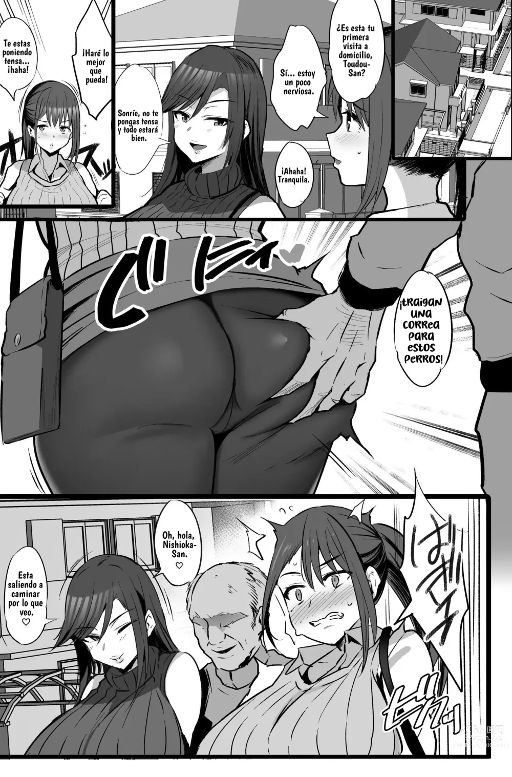 Page 4 of doujinshi Me asignaron al departamento de relajación.