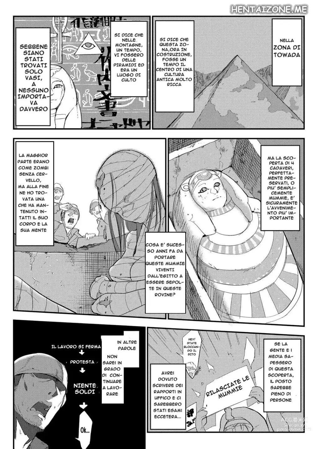 Page 2 of manga La Donna del Faraone