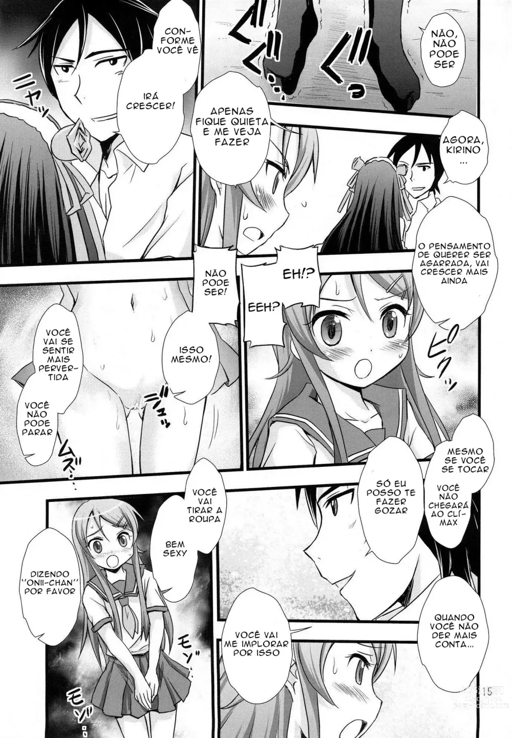 Page 12 of doujinshi Ore no Imouto ga Konna ni Saimin ni Kakaru Wake ga Nai