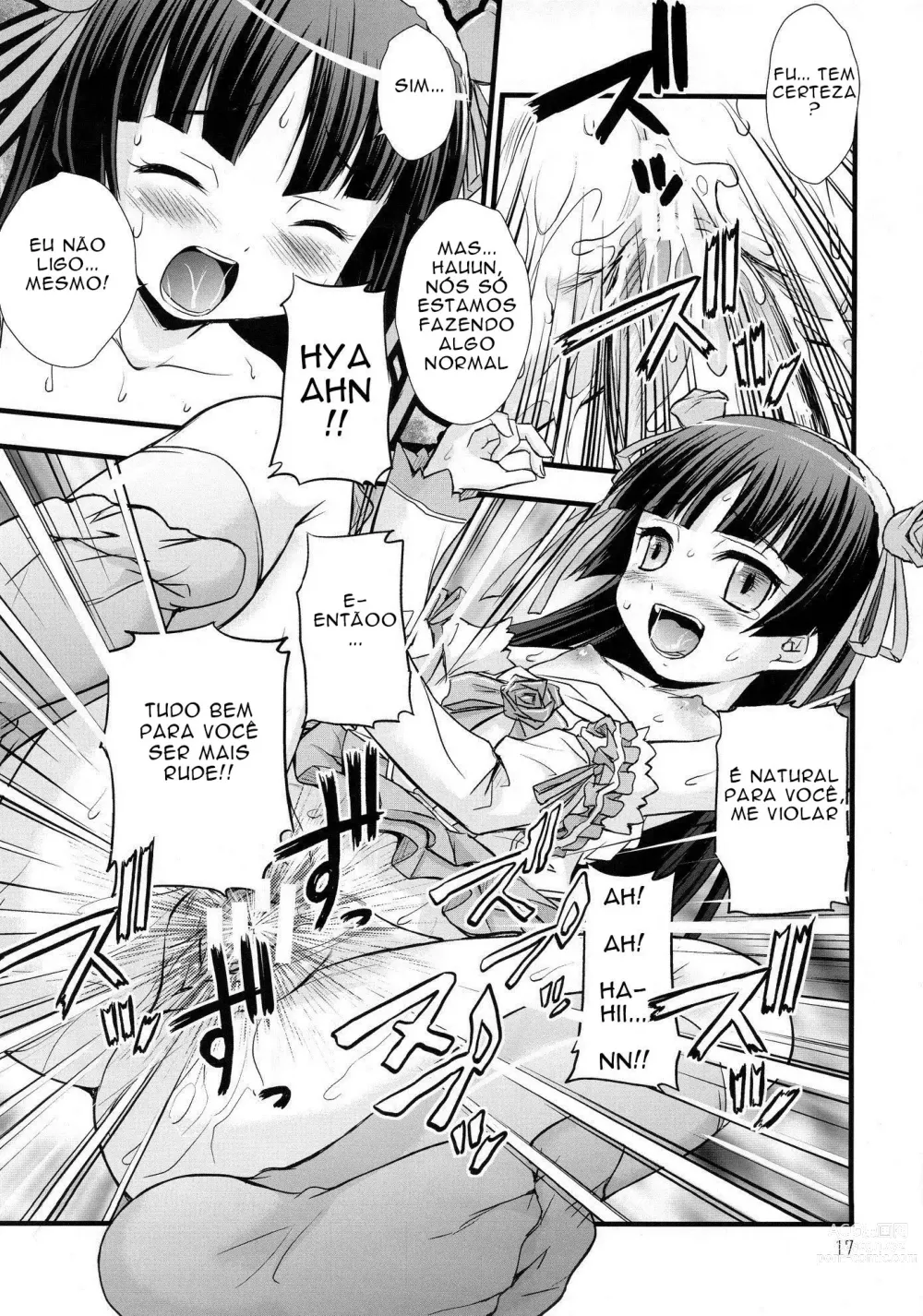 Page 14 of doujinshi Ore no Imouto ga Konna ni Saimin ni Kakaru Wake ga Nai