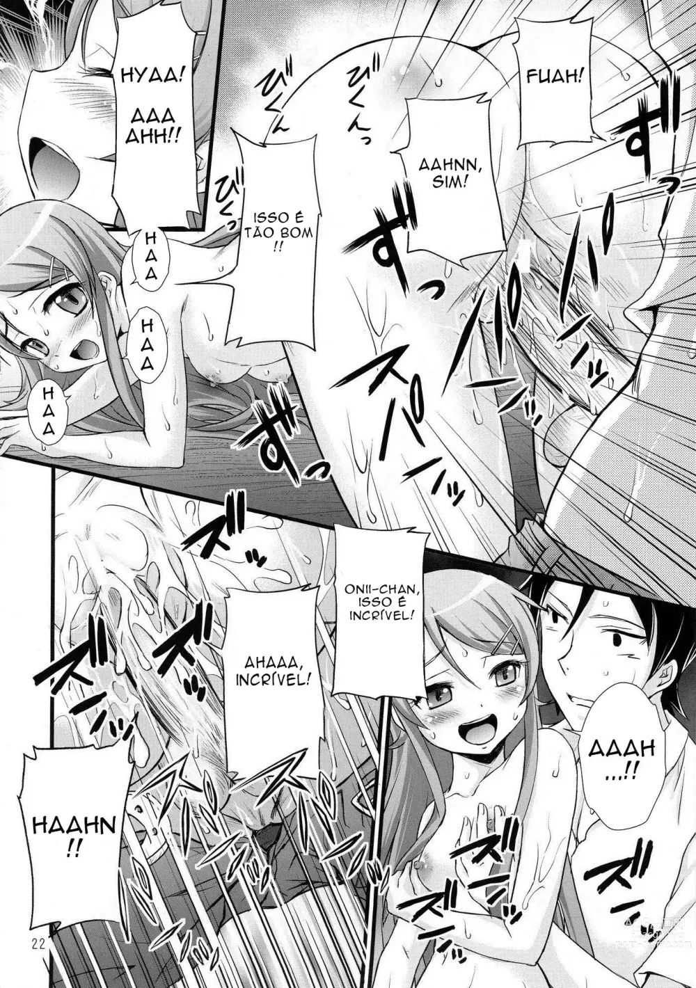 Page 19 of doujinshi Ore no Imouto ga Konna ni Saimin ni Kakaru Wake ga Nai