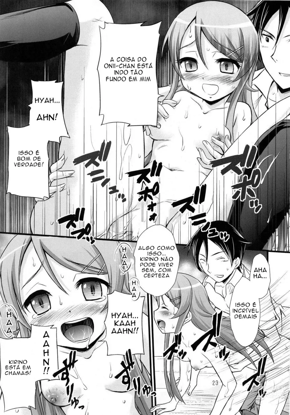 Page 20 of doujinshi Ore no Imouto ga Konna ni Saimin ni Kakaru Wake ga Nai