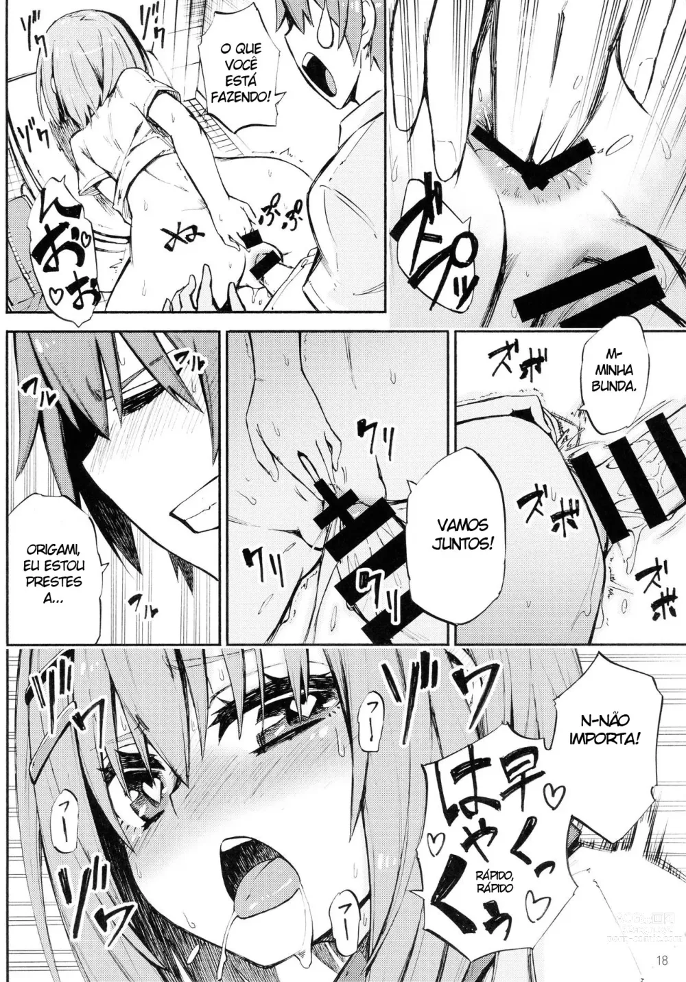 Page 18 of doujinshi Origami-san no Genki ga Deru Kusuri