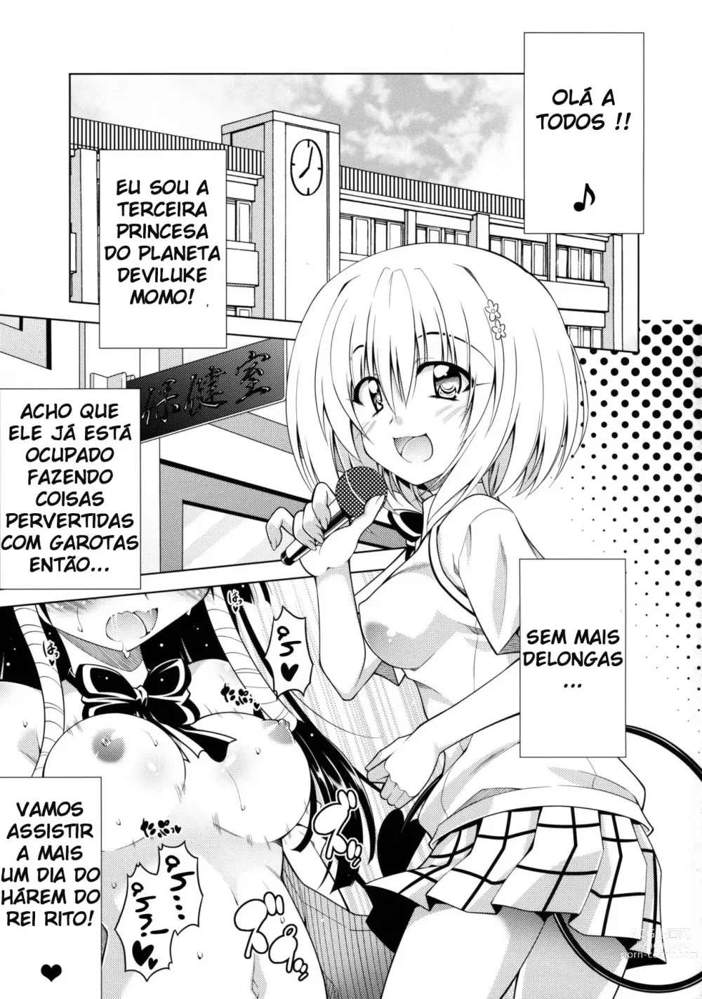 Page 2 of doujinshi Rito-san no Harem Seikatsu 3