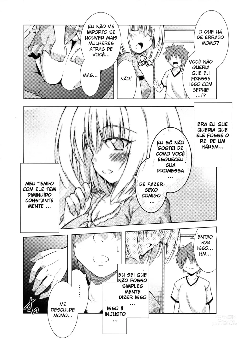 Page 19 of doujinshi Rito-san no Harem Seikatsu 3