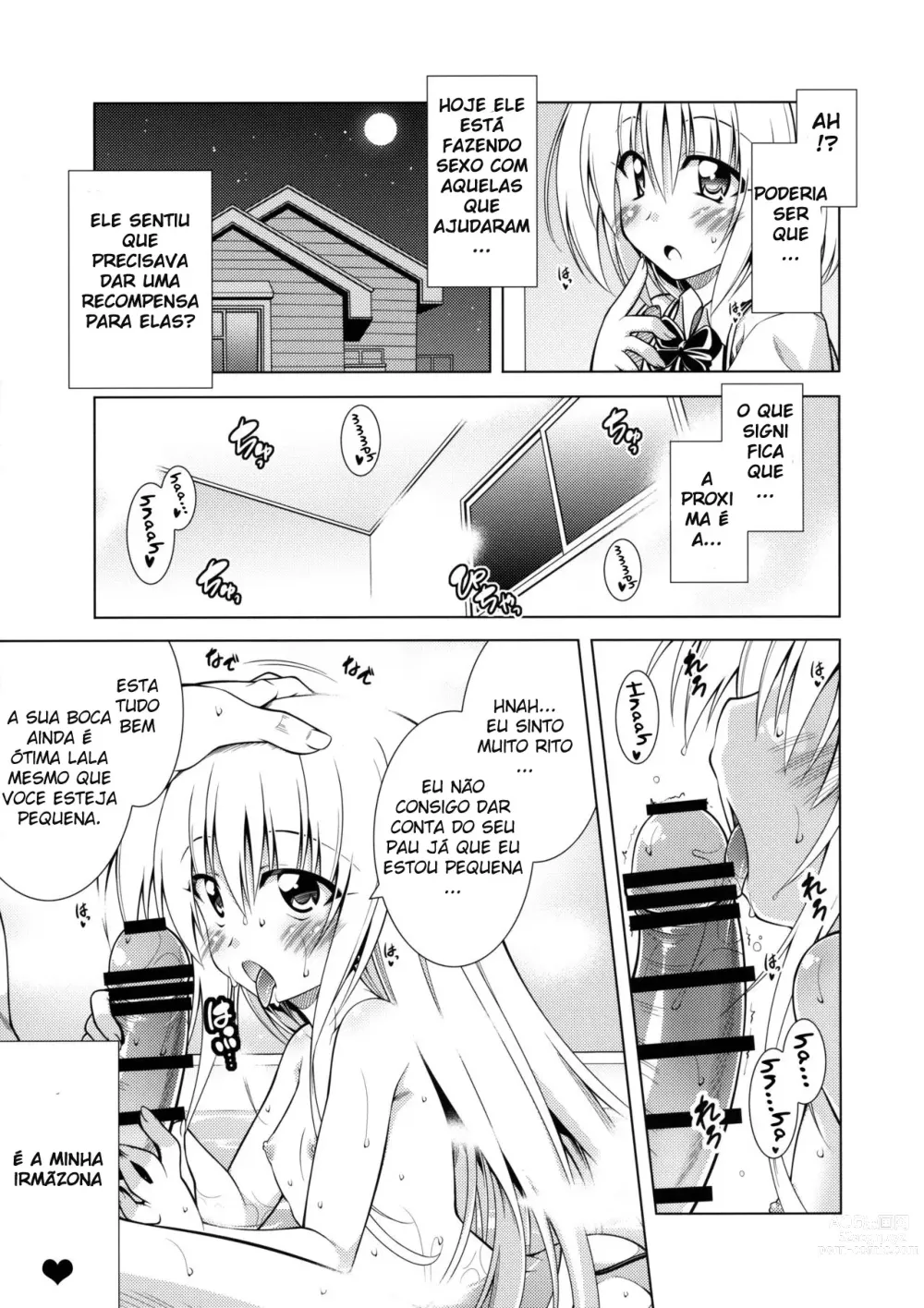 Page 11 of doujinshi Rito-san no Harem Seikatsu 4