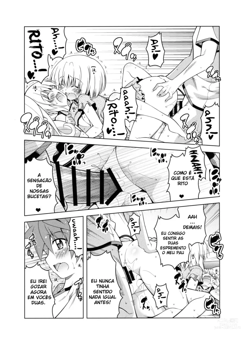 Page 23 of doujinshi Rito-san no Harem Seikatsu 4