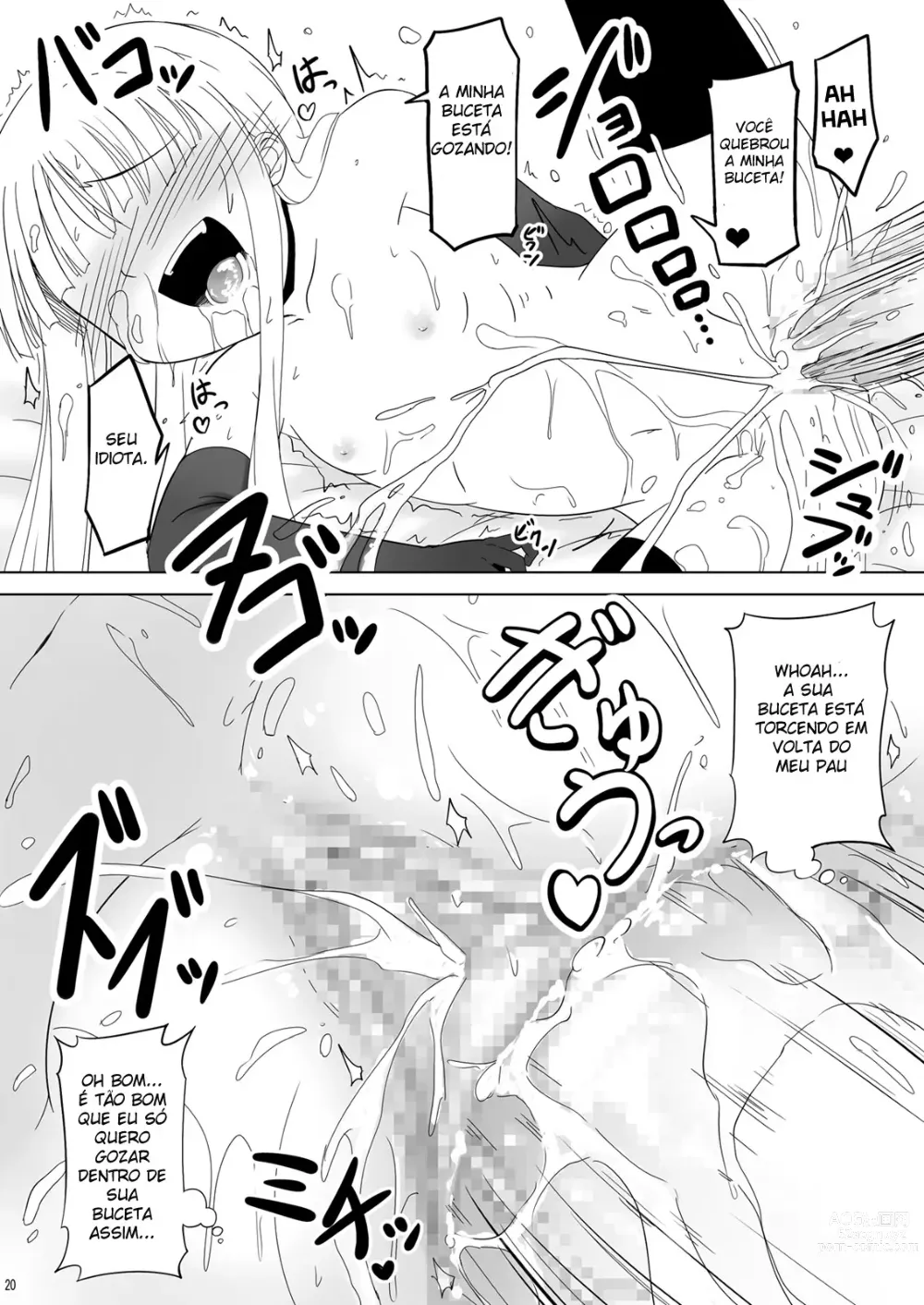 Page 20 of doujinshi Shibotte Loli Babaa-sama!