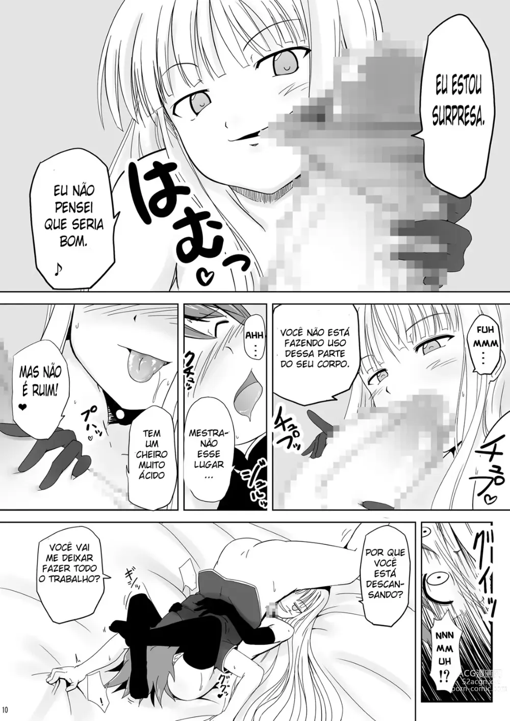 Page 10 of doujinshi Shibotte Loli Babaa-sama!