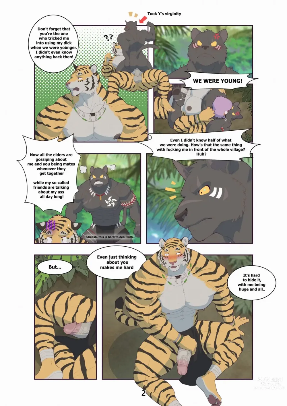Page 2 of doujinshi Black & Yellow - Jungle