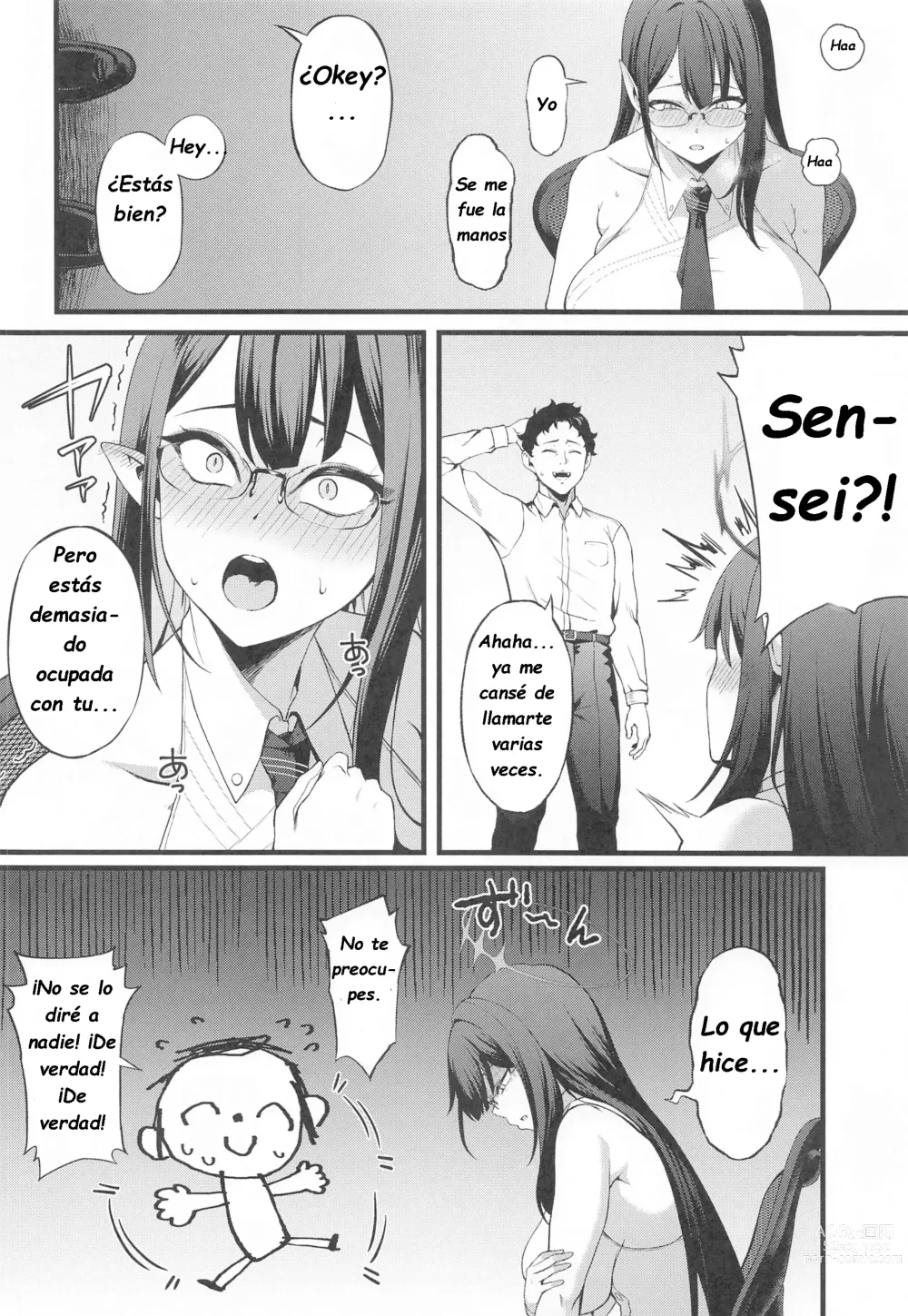 Page 5 of doujinshi Nanagami Rin está en celo