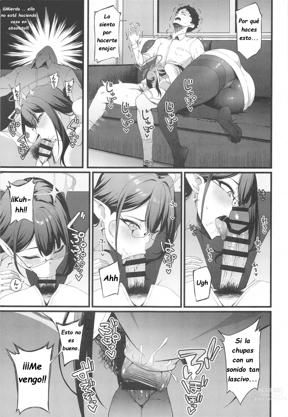 Page 8 of doujinshi Nanagami Rin está en celo