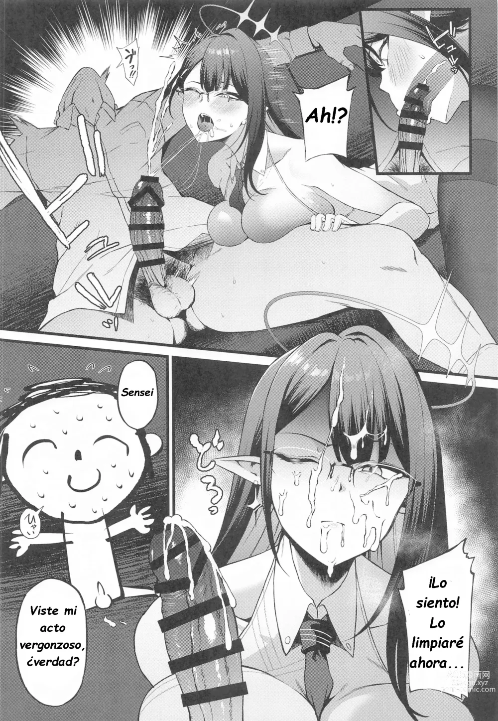 Page 9 of doujinshi Nanagami Rin está en celo