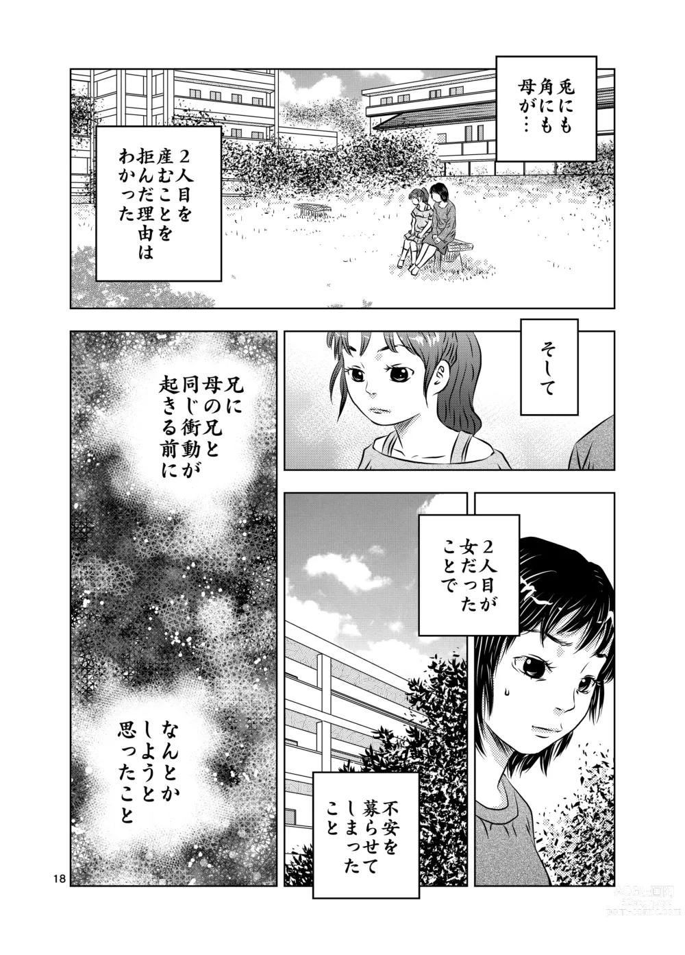 Page 18 of doujinshi Itoko no Aoi-chan