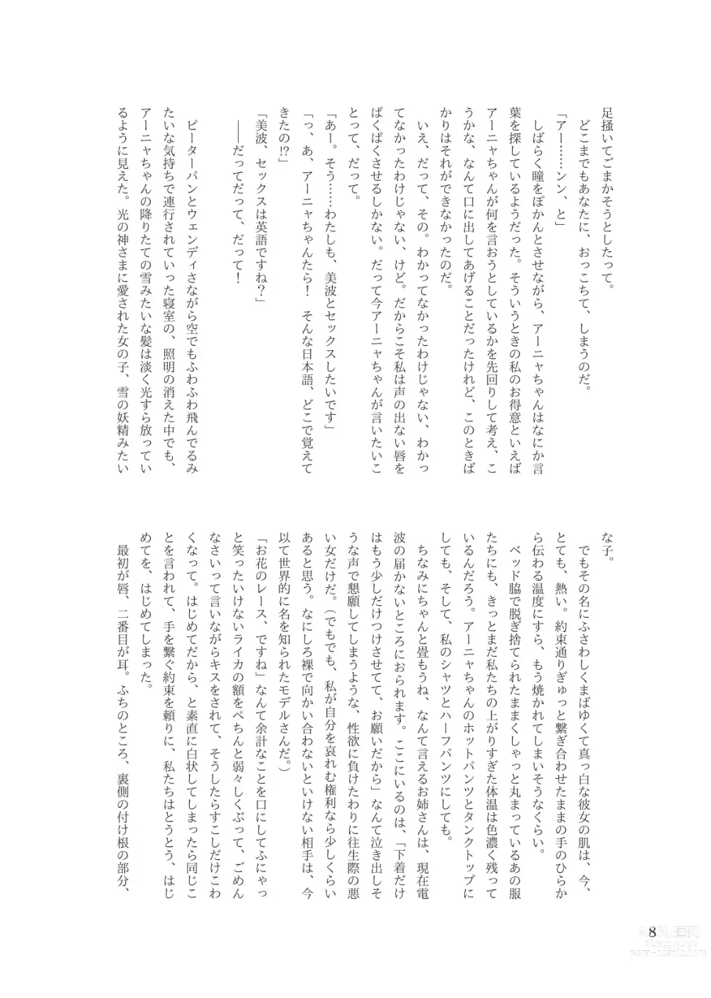 Page 10 of doujinshi セックスは英語です、美波！