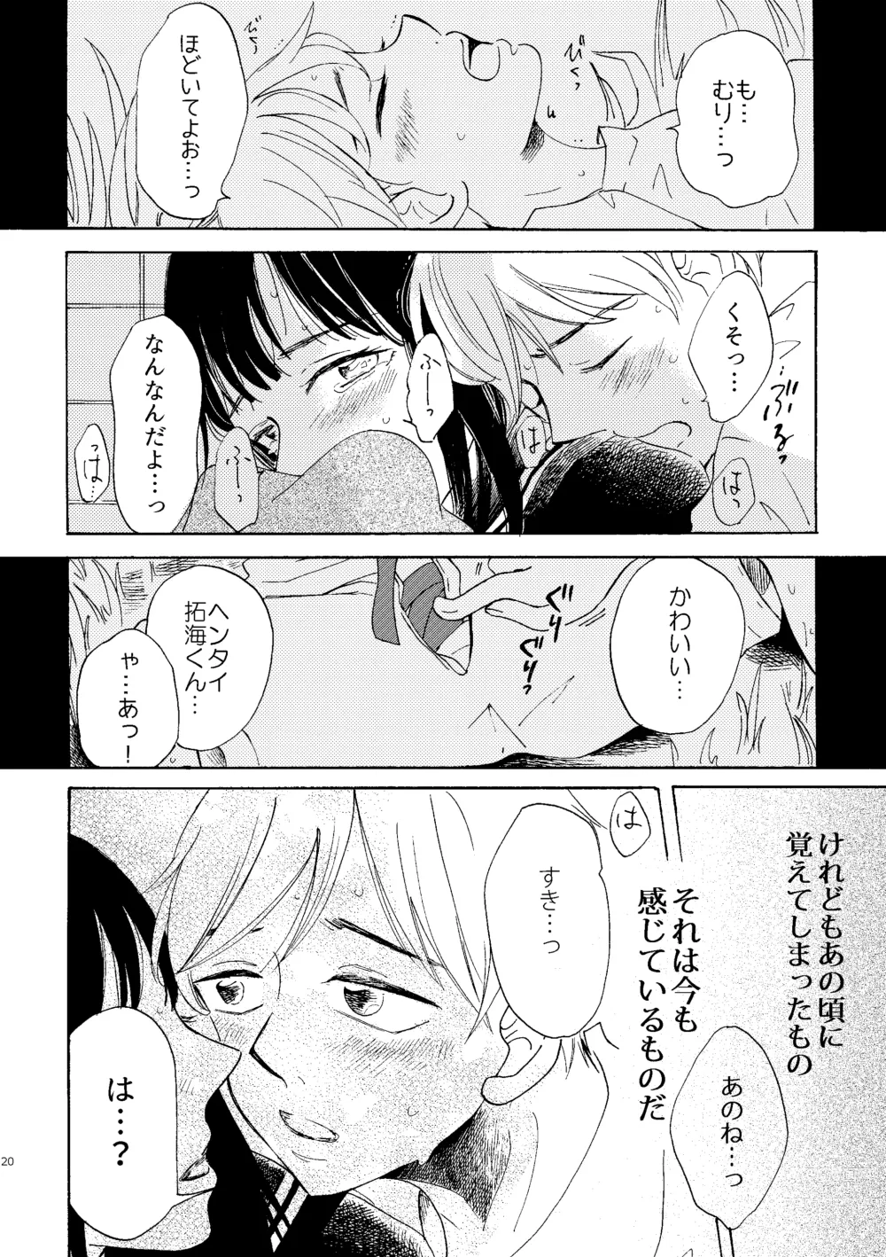 Page 20 of doujinshi Ibitsu na Junjou
