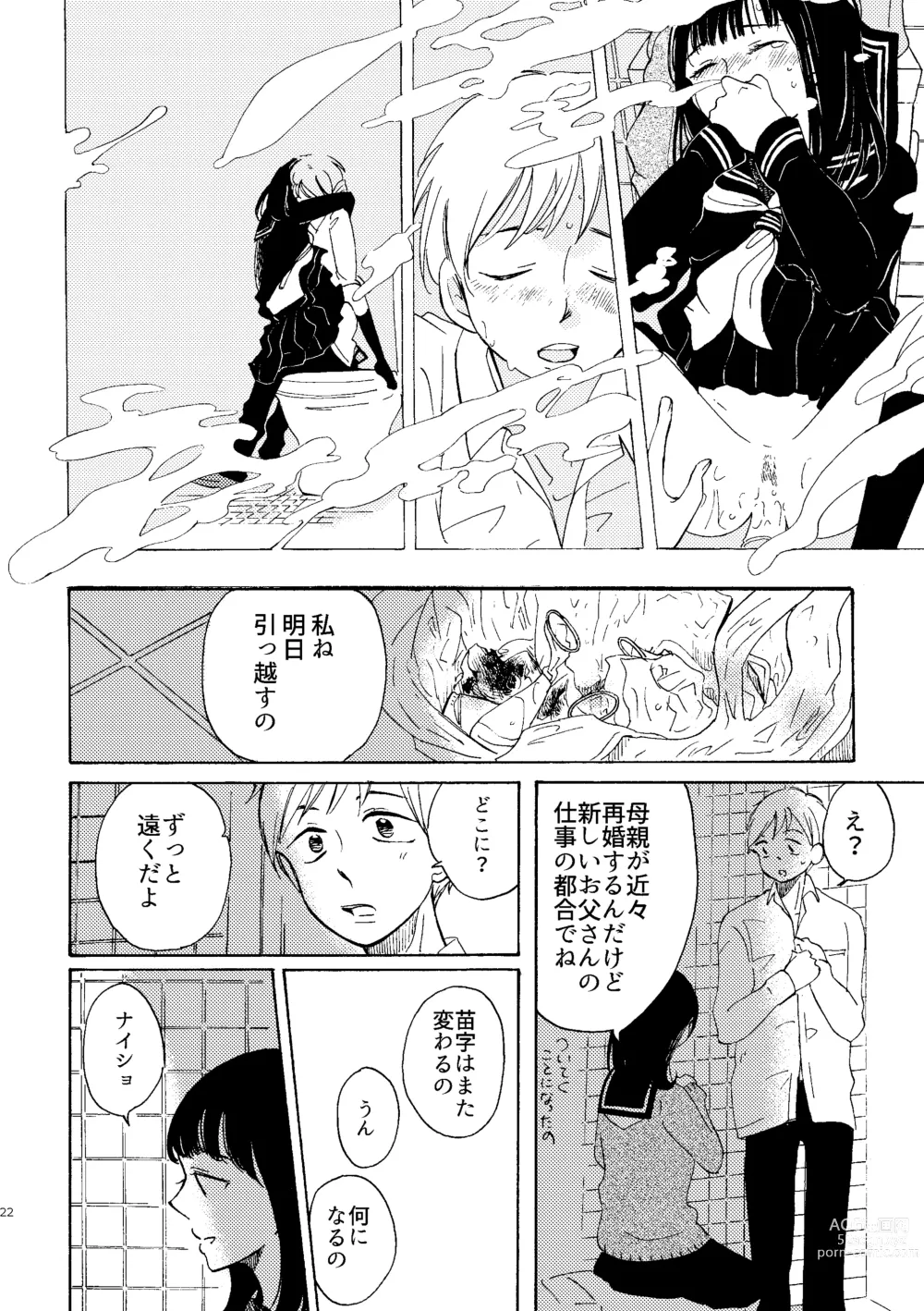 Page 22 of doujinshi Ibitsu na Junjou