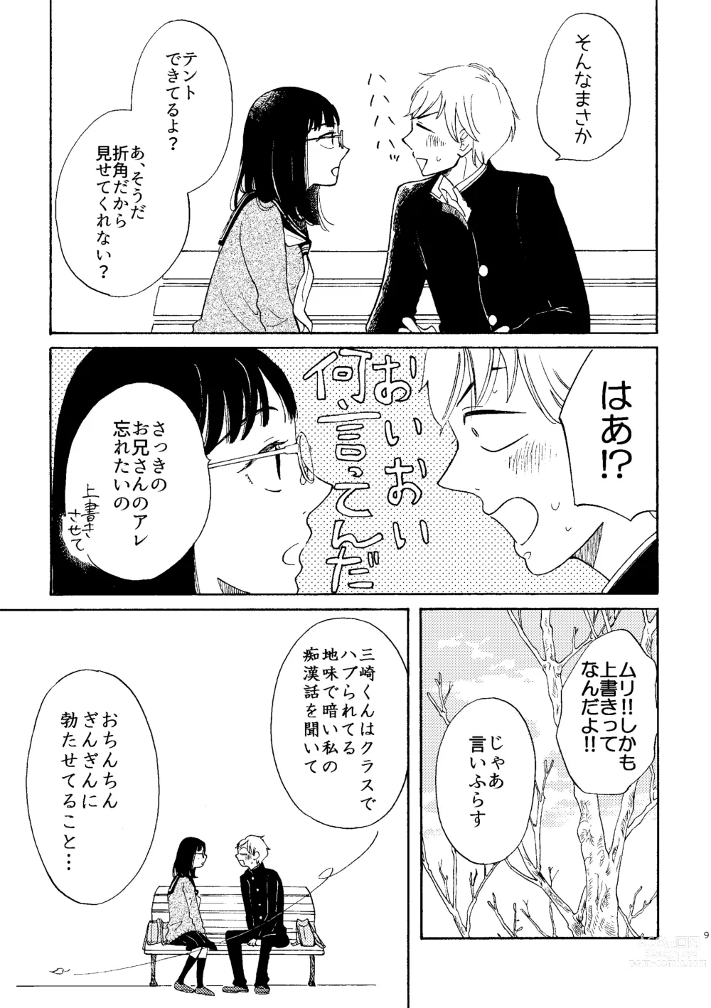 Page 9 of doujinshi Ibitsu na Junjou