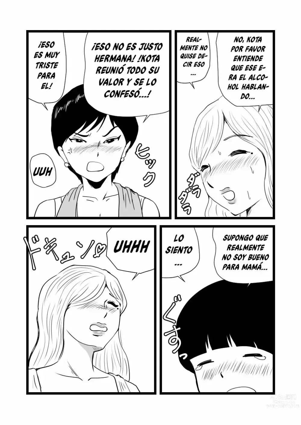 Page 22 of doujinshi LA HISTORIA DE UN HIJO QUE ES EXPLOTADO SEXUALMENTE POR SU MADRE Y AYUMI (SPANISH))