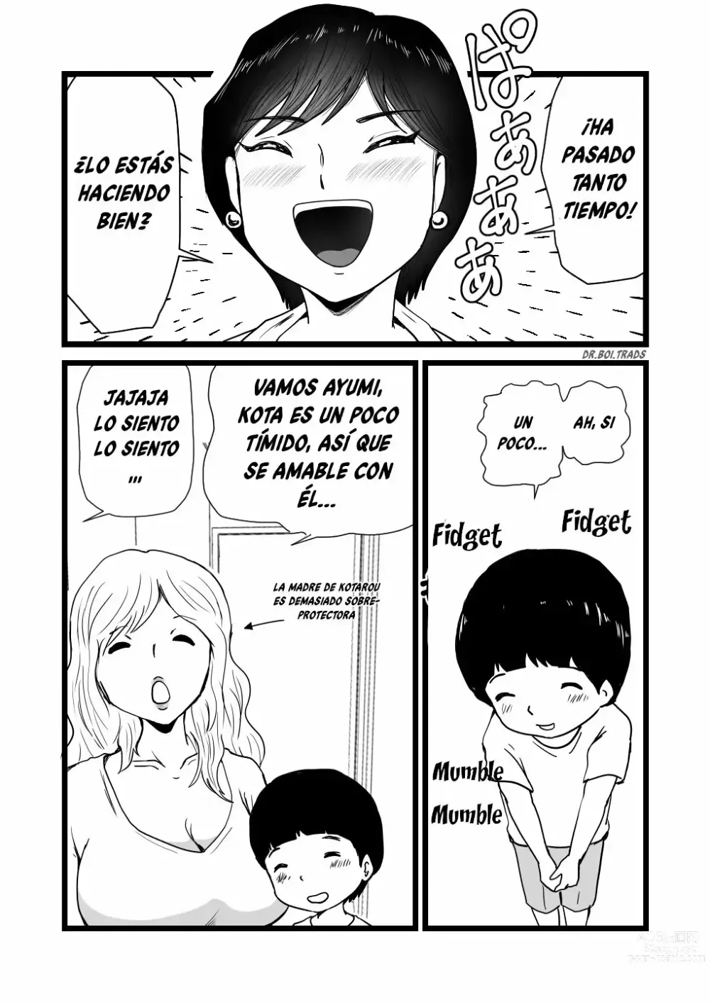 Page 5 of doujinshi LA HISTORIA DE UN HIJO QUE ES EXPLOTADO SEXUALMENTE POR SU MADRE Y AYUMI (SPANISH))