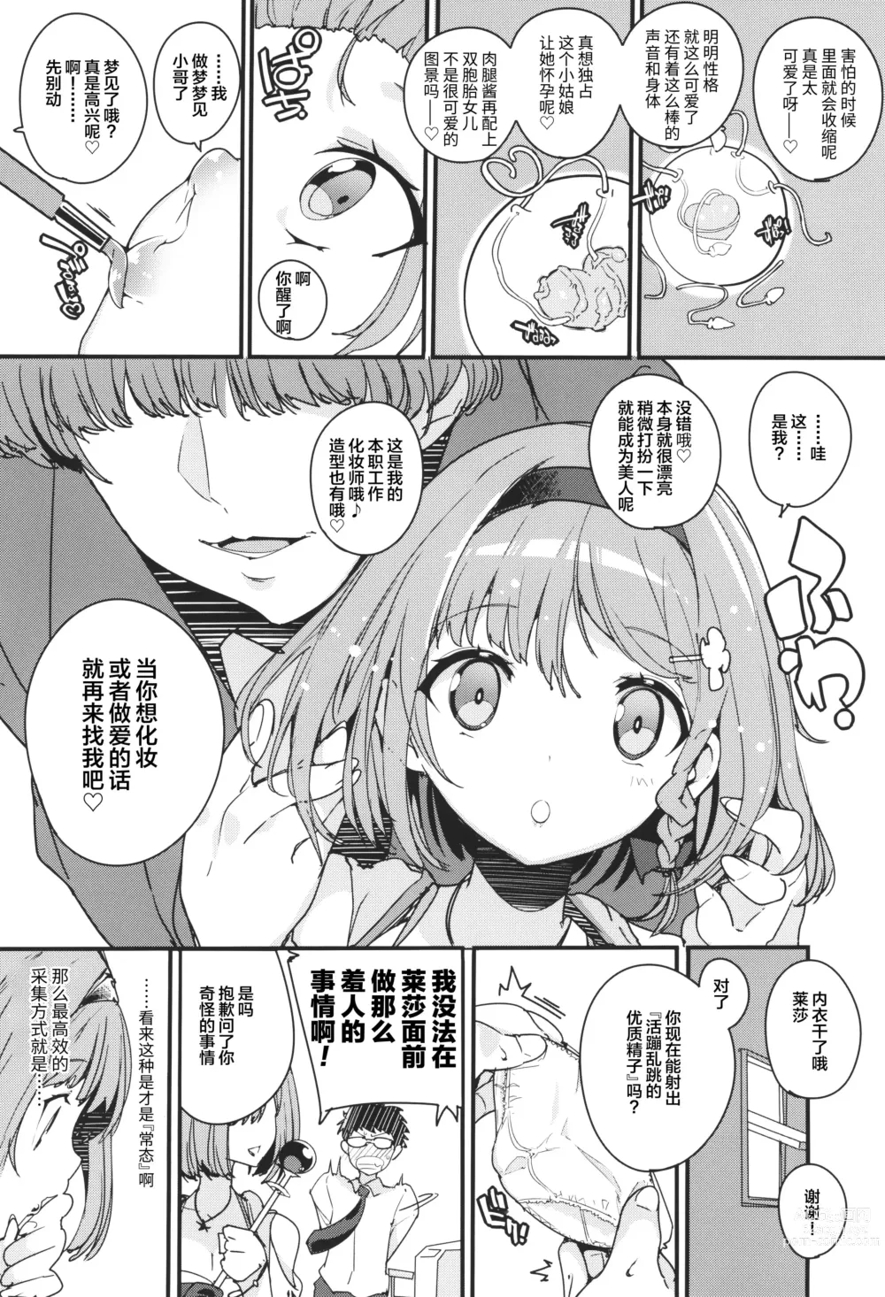 Page 10 of doujinshi Koi Shiru Kouritsu Renkin Joshi