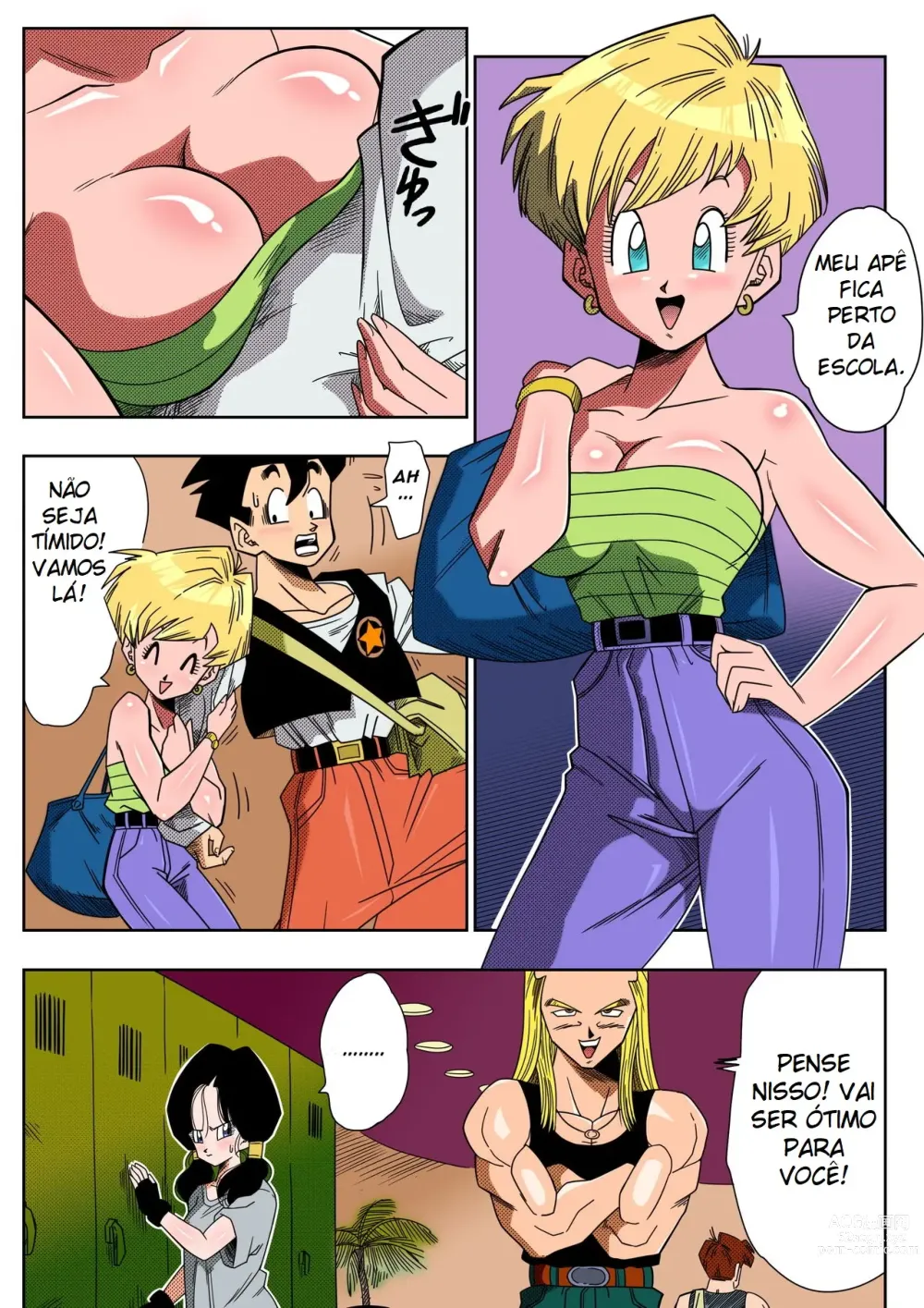 Page 4 of doujinshi Love Triangle Z -01
