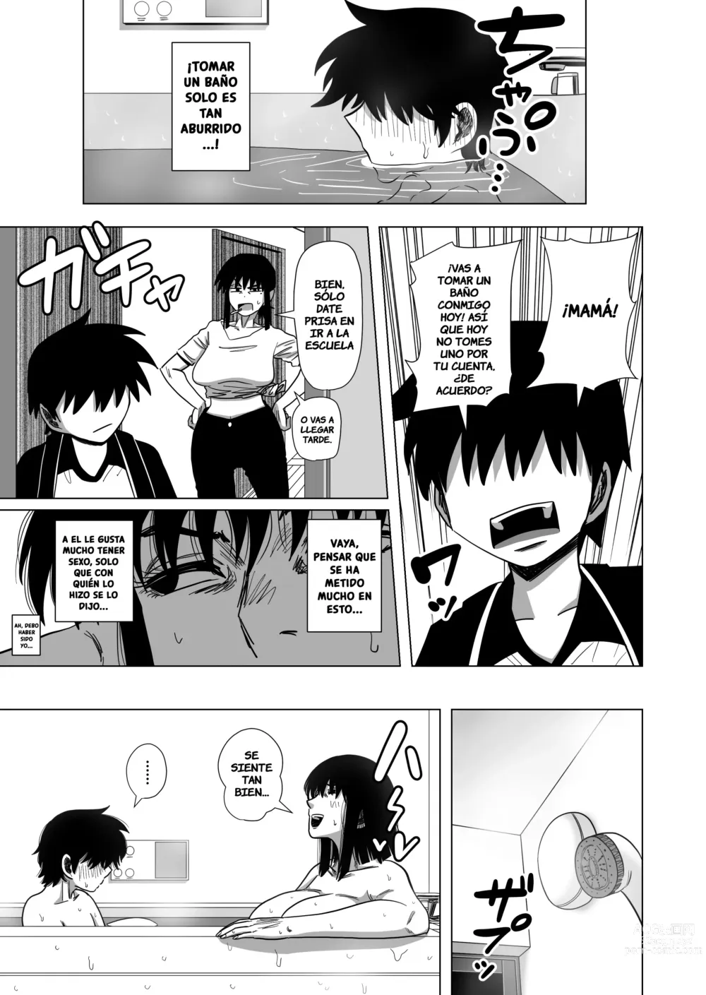 Page 18 of doujinshi Ofuro de Okaa-san to...