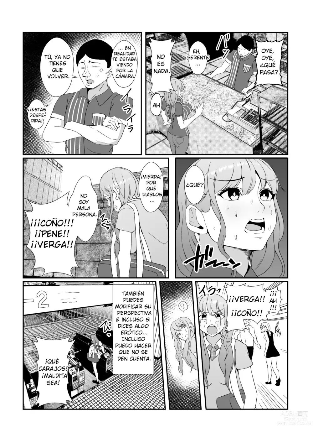 Page 16 of doujinshi Una chica poseída por un espíritu repite actos pervertidos inconscientemente