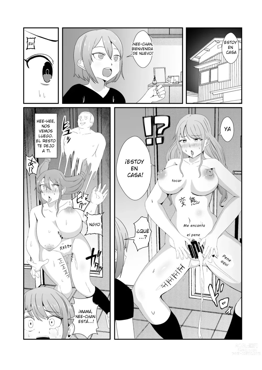 Page 27 of doujinshi Una chica poseída por un espíritu repite actos pervertidos inconscientemente