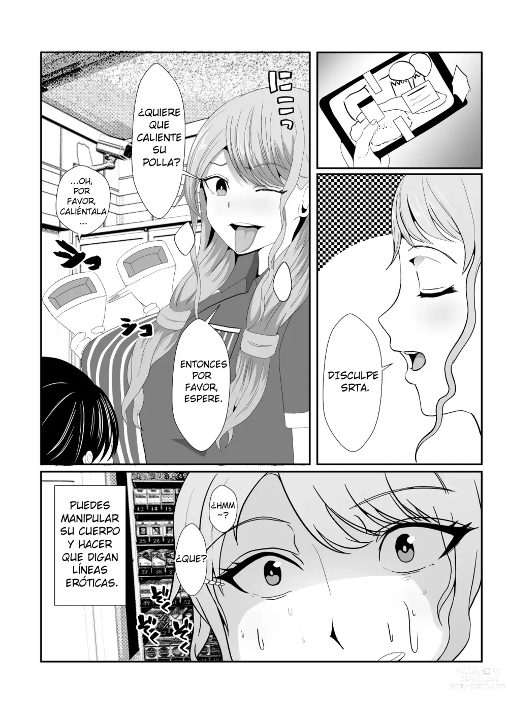 Page 7 of doujinshi Una chica poseída por un espíritu repite actos pervertidos inconscientemente