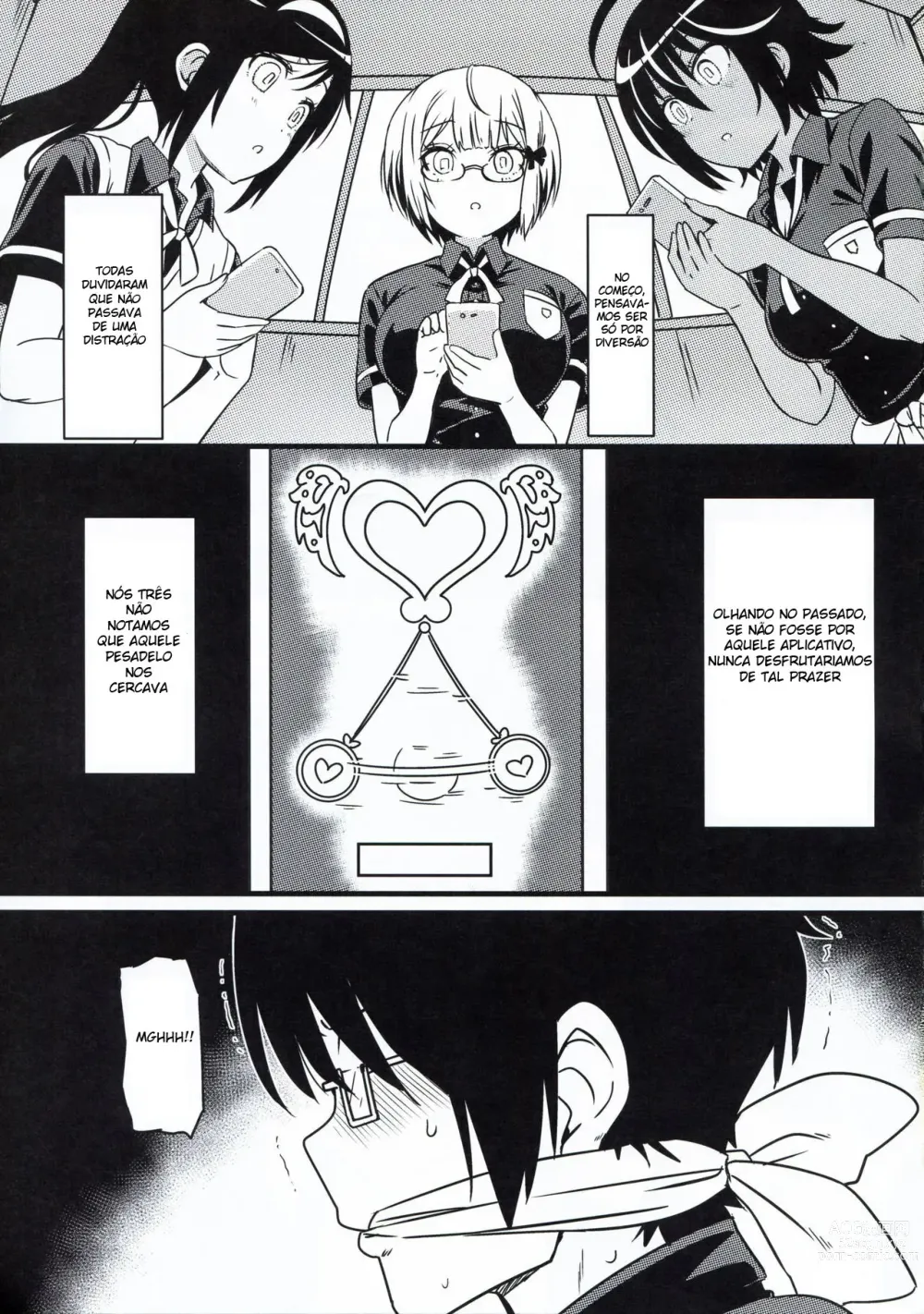 Page 2 of doujinshi Boku-tachi wa Saimin ni Kakatte Benkyou dokoro ja Nai