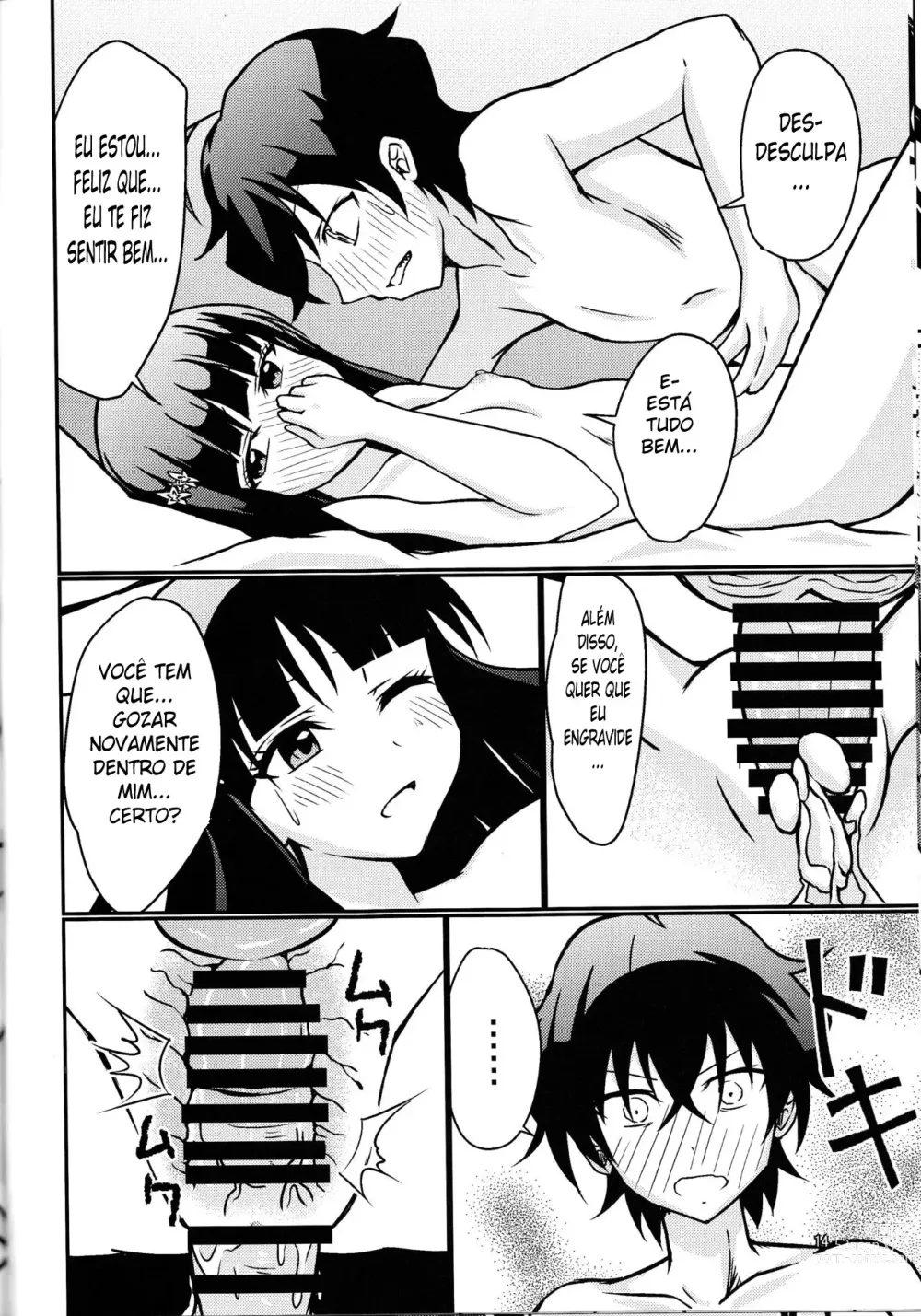 Page 13 of doujinshi Ima Sugu Kekkon shite Kaette H shite Kodomo Tsukurou