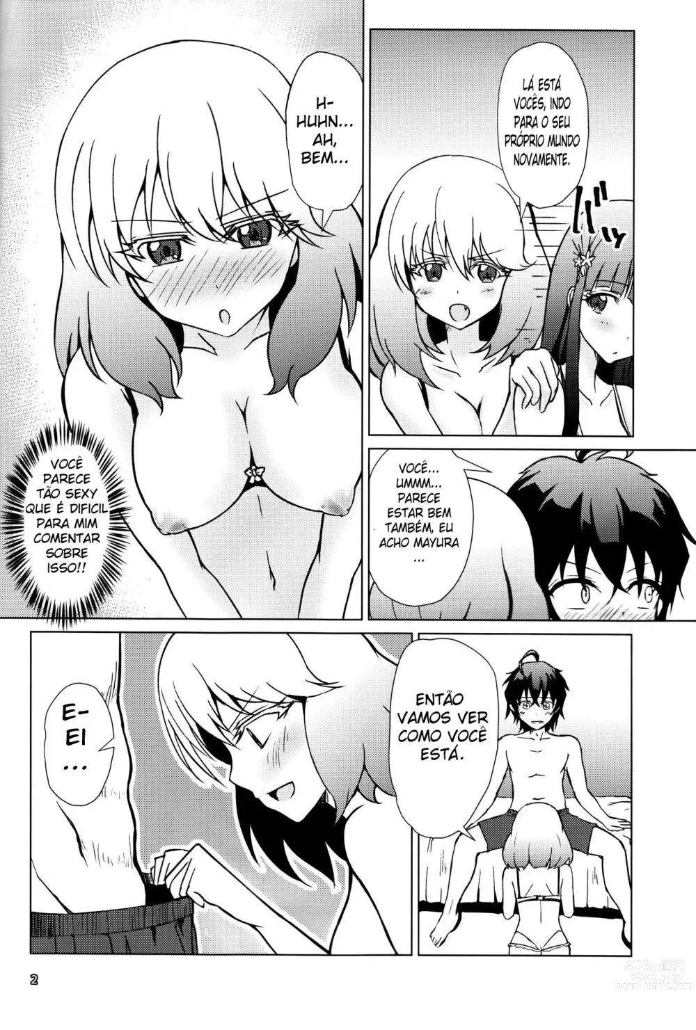 Page 3 of doujinshi Kinki no Juhou de Harem ni Natta no de Ecchi ni Hagemu Onmyouji