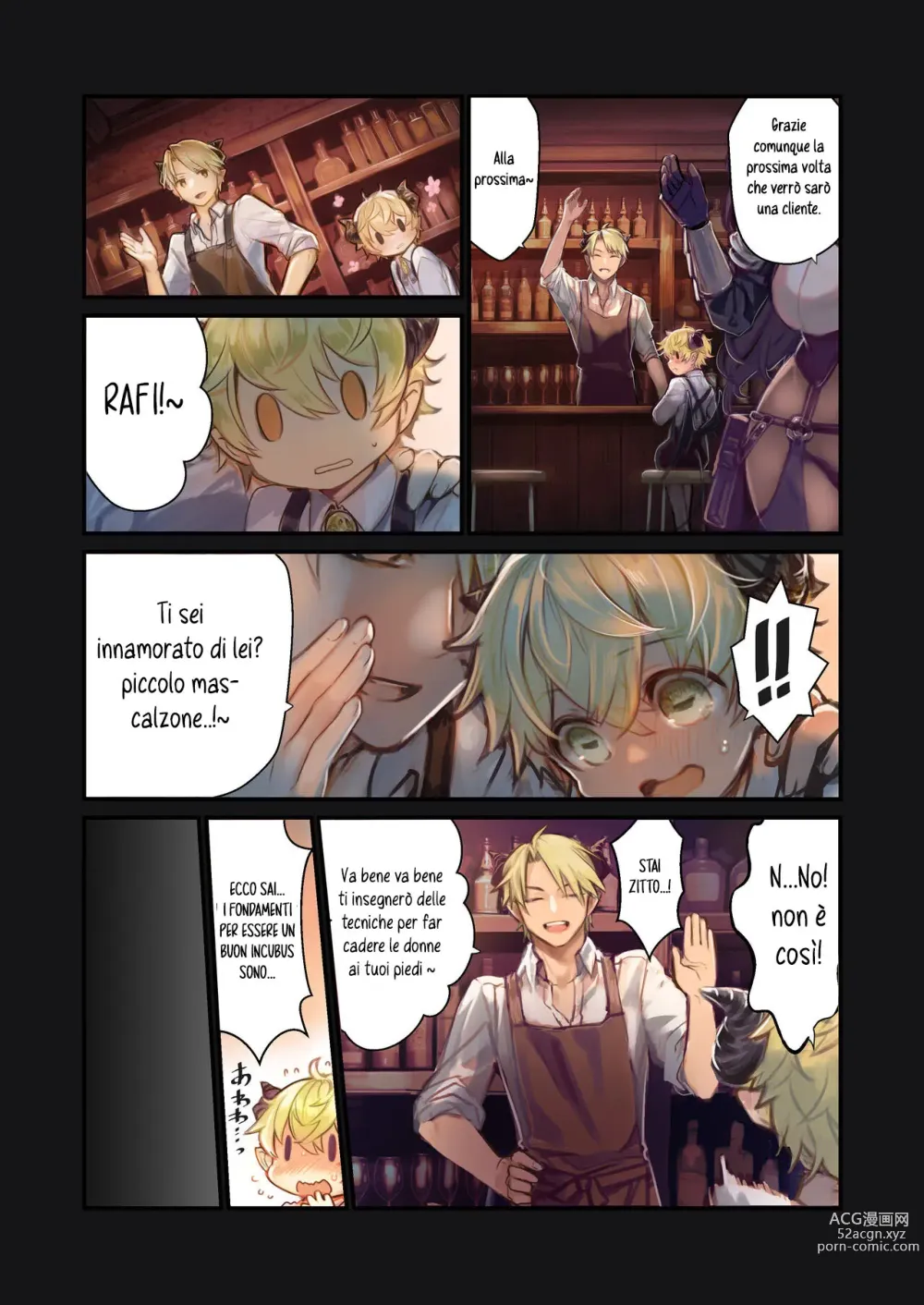 Page 9 of doujinshi MILK -A story About An Incubus Being Fondled By Two Onee-sans- (decensored)