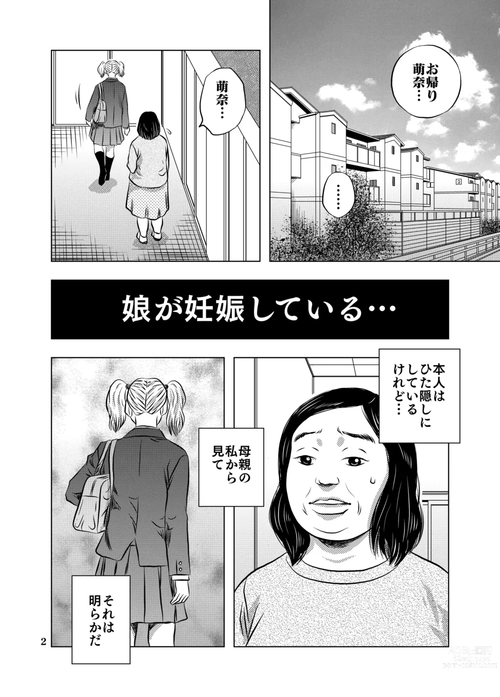 Page 2 of doujinshi Nagai Yoru…