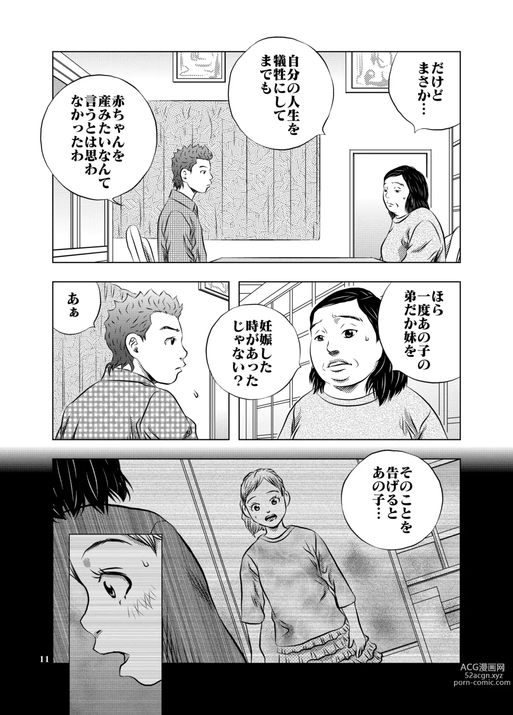Page 11 of doujinshi Nagai Yoru…