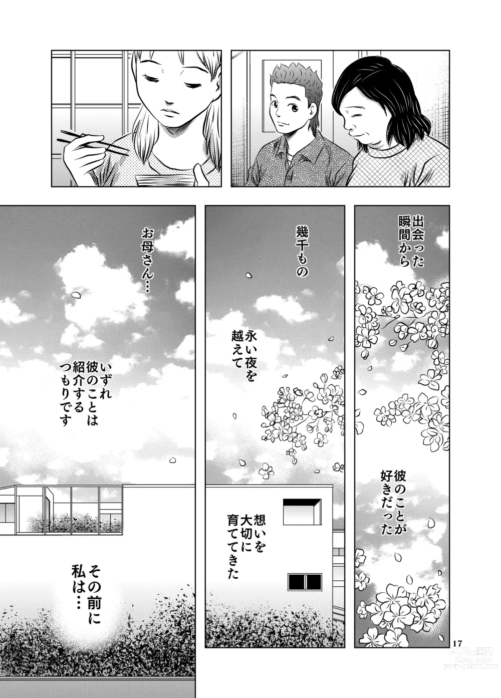 Page 17 of doujinshi Nagai Yoru…