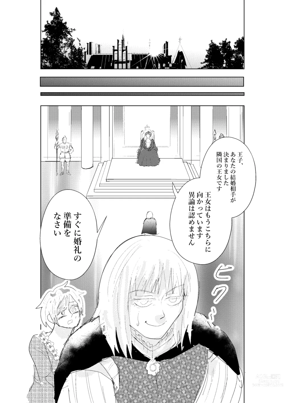 Page 26 of doujinshi Hontou ni Hidoi! Ningyo Hime