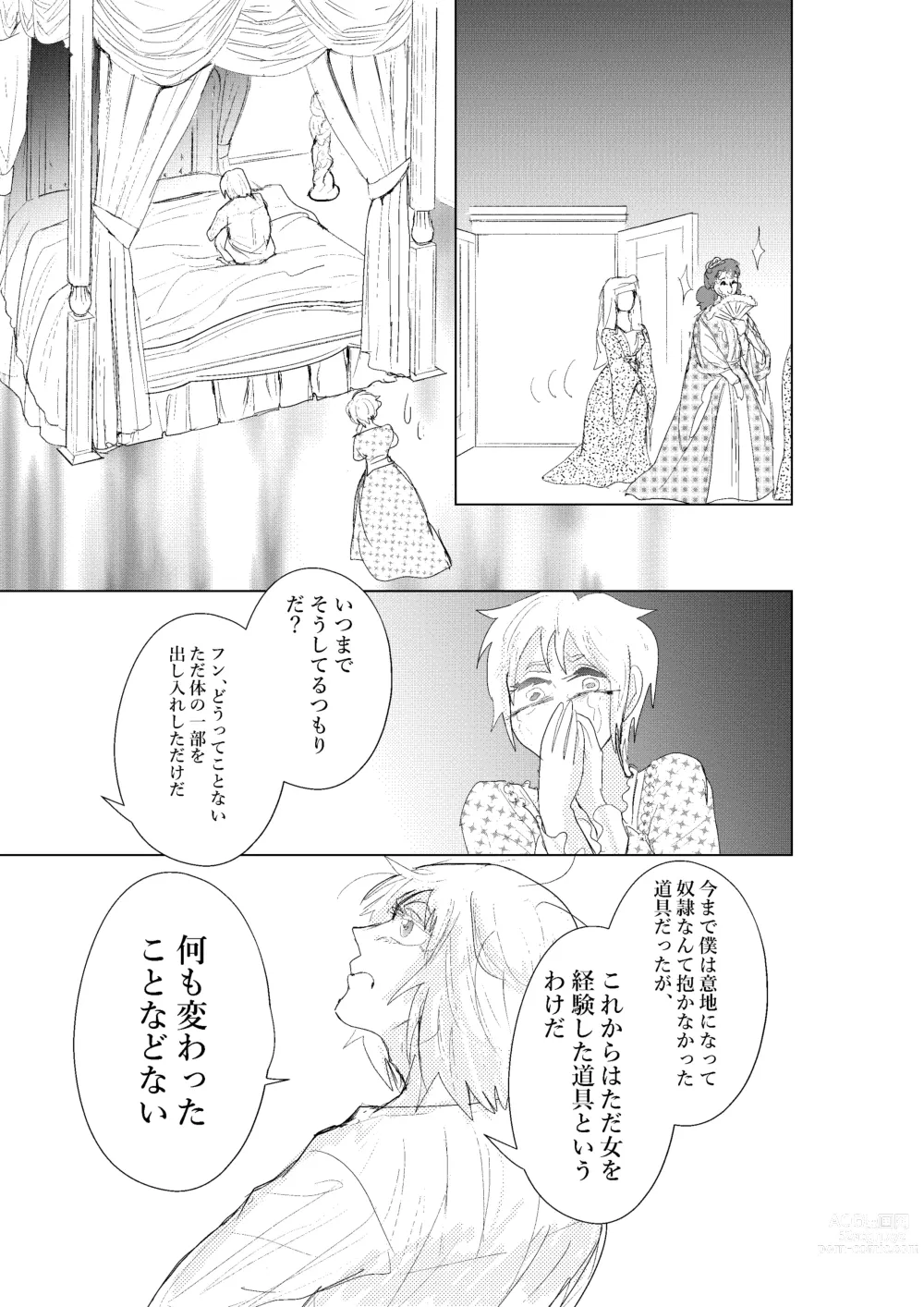 Page 31 of doujinshi Hontou ni Hidoi! Ningyo Hime