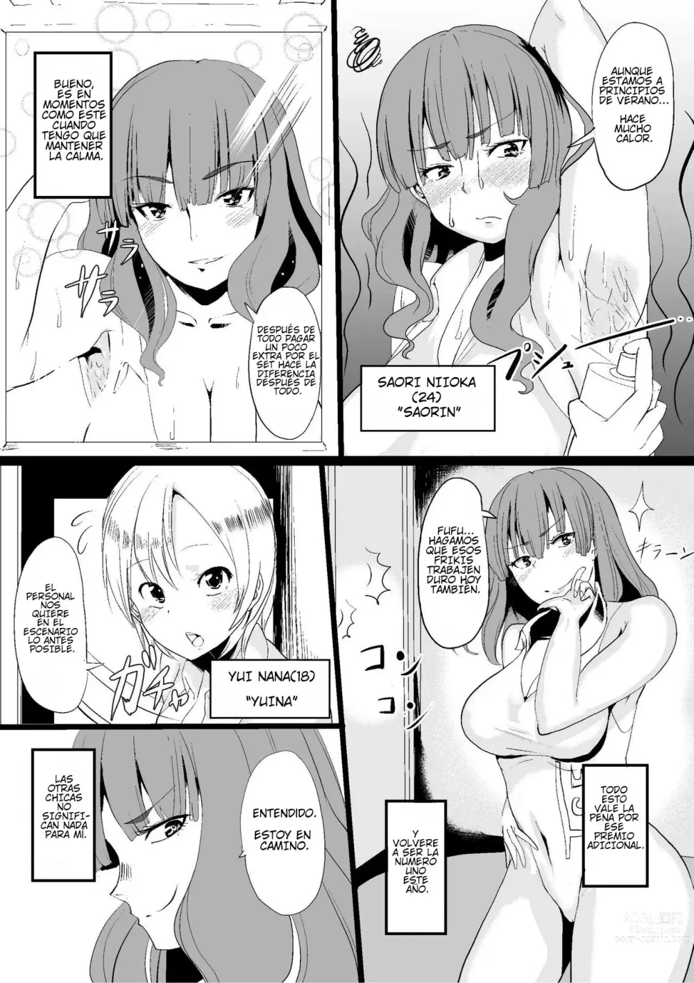 Page 3 of doujinshi Cambiando el corazón de una mujer por el de un anciano con una cámara