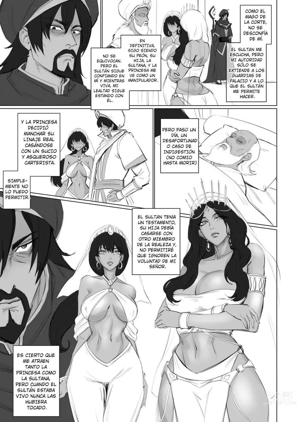 Page 2 of doujinshi El Mago Malvado