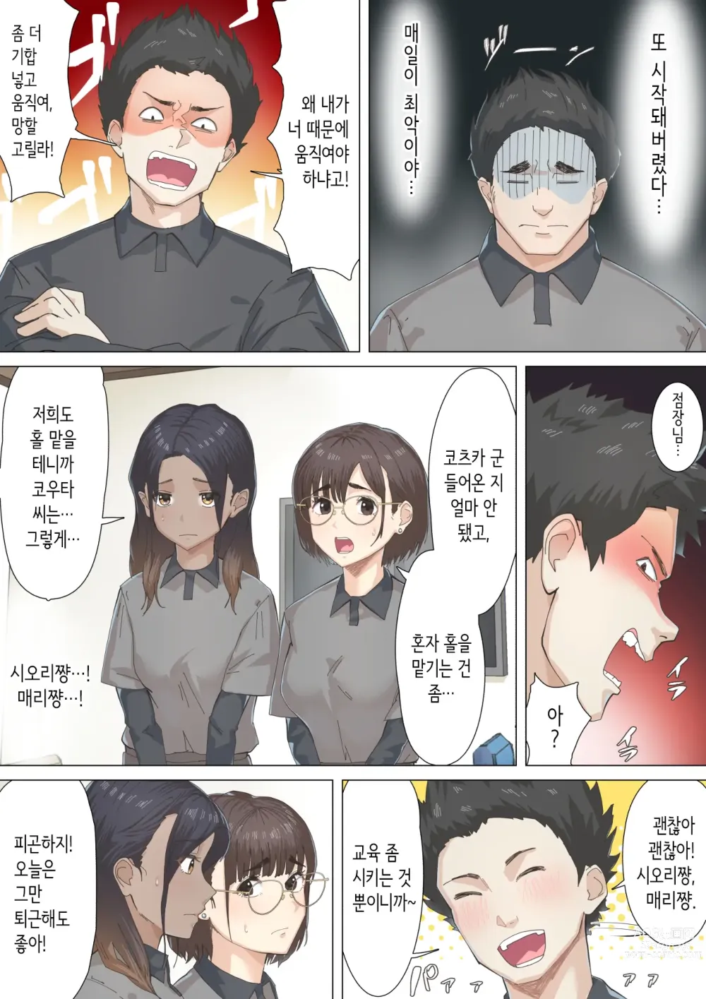 Page 9 of doujinshi 교차근무