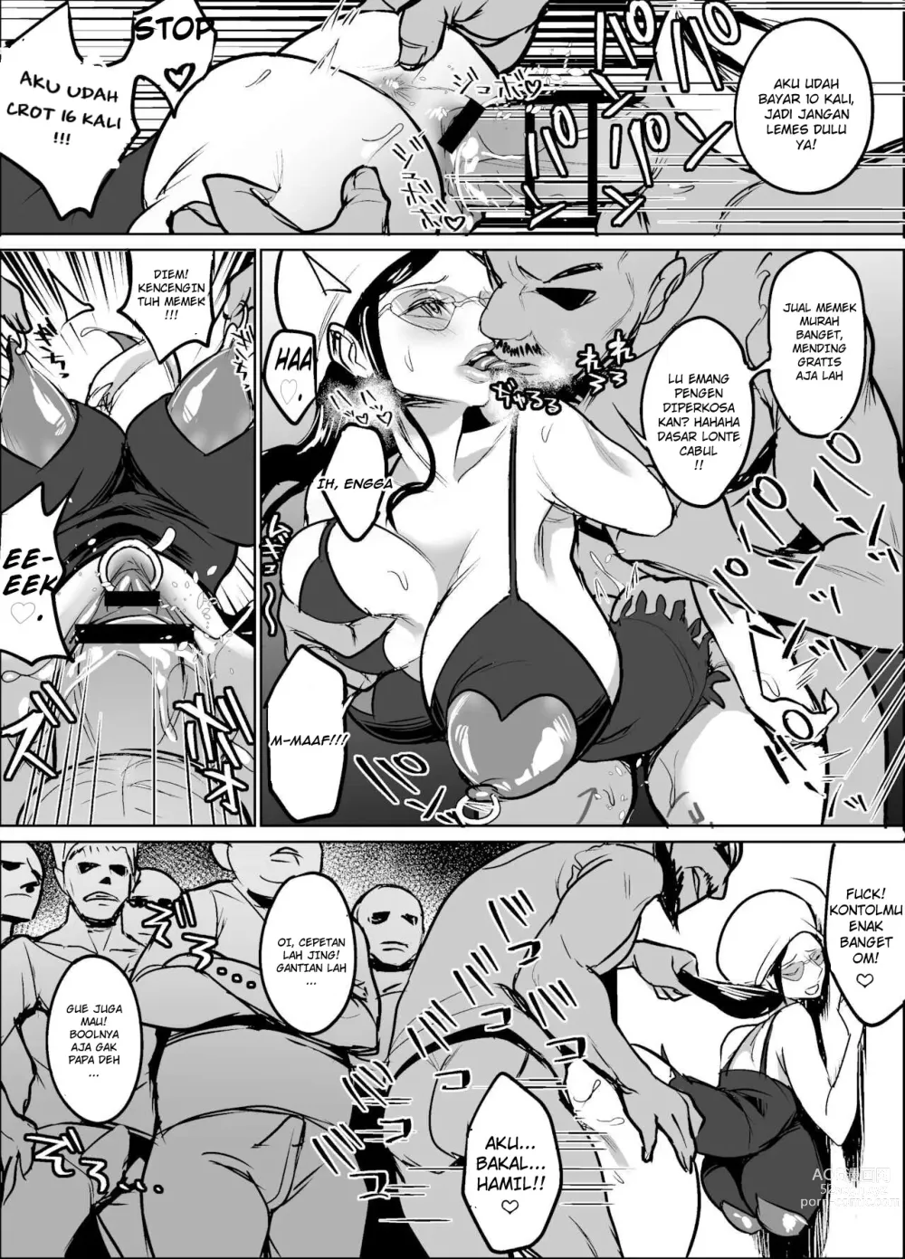 Page 10 of doujinshi Arkeolog Dengan Baju Terbuka