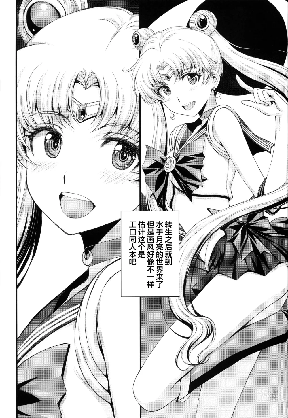 Page 2 of doujinshi Usagi no Junjou!? Chin Make Bishoujo Senshi!